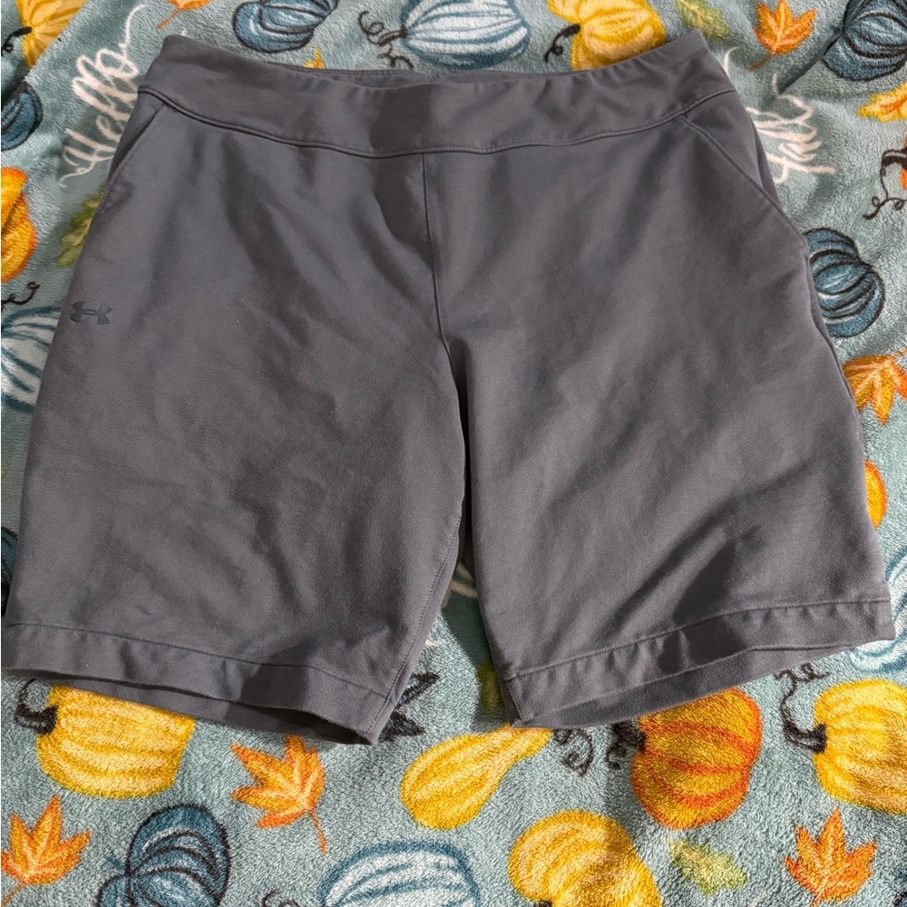 Under Armour Women's Charcoal Athletic Shorts